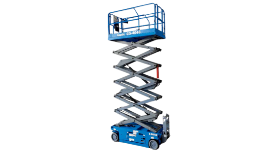 Used Scissor lift in action