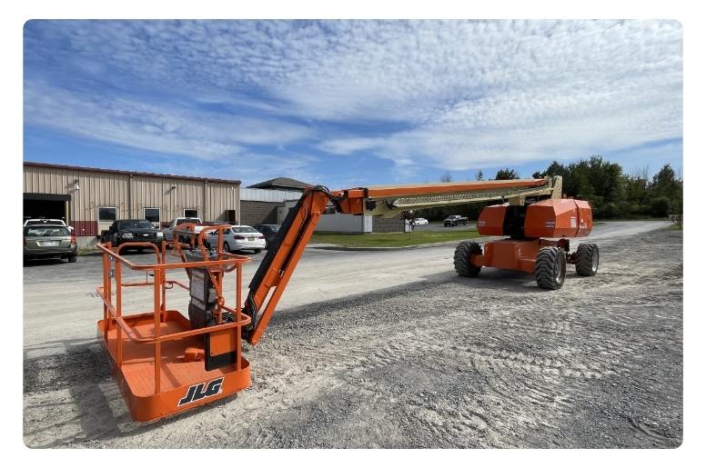 Boom lift at mikas dubai